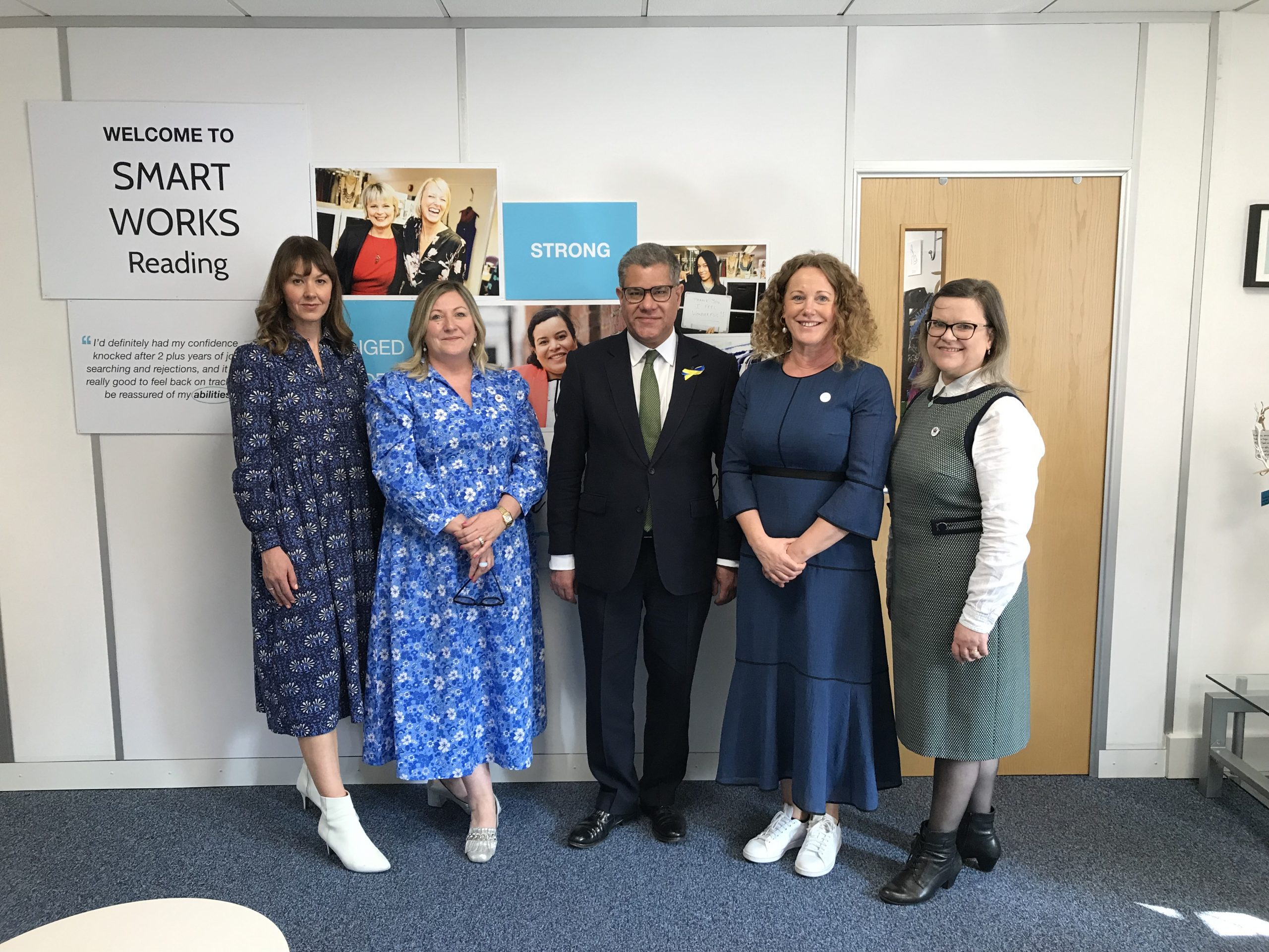 Alok Sharma MP Visits Smart Works Reading’s New Centre image